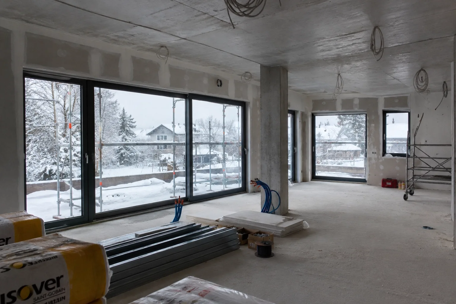 Bautrocknung für Neubau Sanierung und Wasserschäden